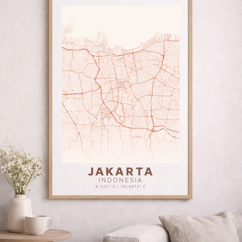 City map poster preview 1